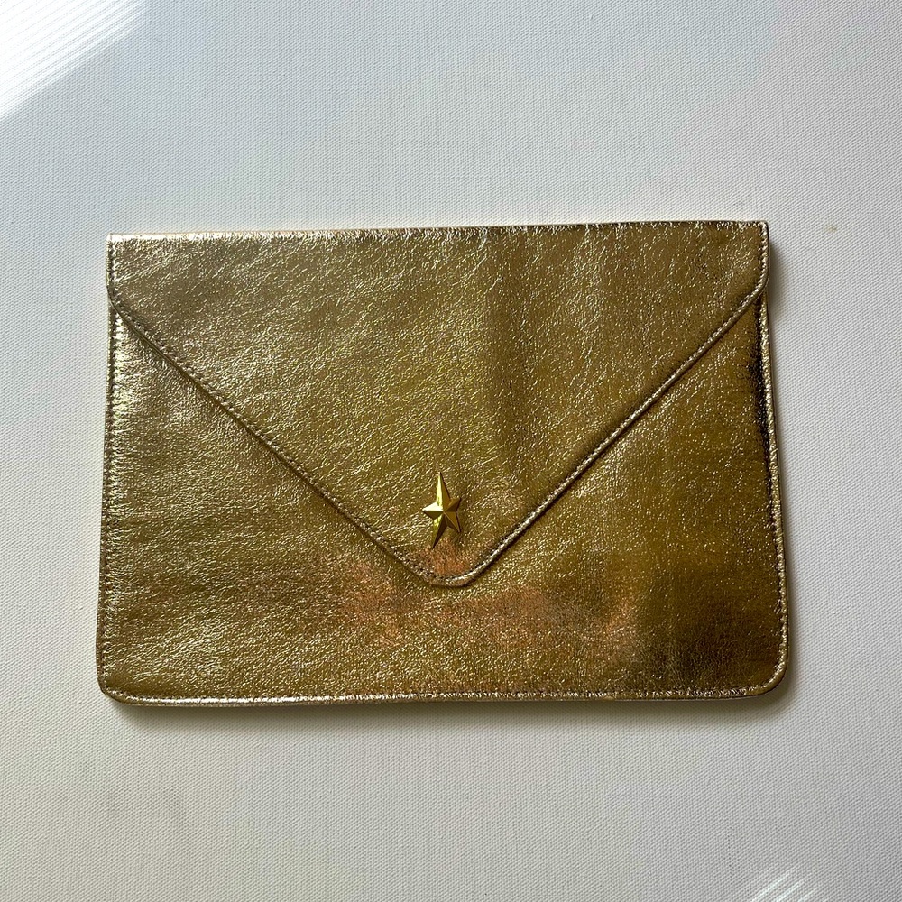 Mugler Gold Makeup Pouch